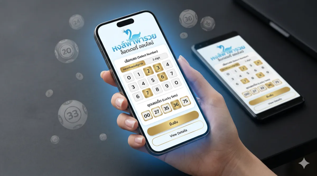 หวยออนไลน์มือถือ ซื้อง่าย ทุกรุ่น iOS Android 2569